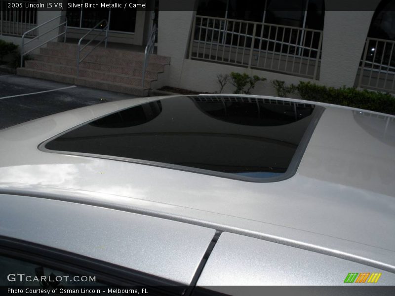 Silver Birch Metallic / Camel 2005 Lincoln LS V8