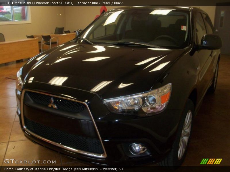 Labrador Black Pearl / Black 2011 Mitsubishi Outlander Sport SE 4WD