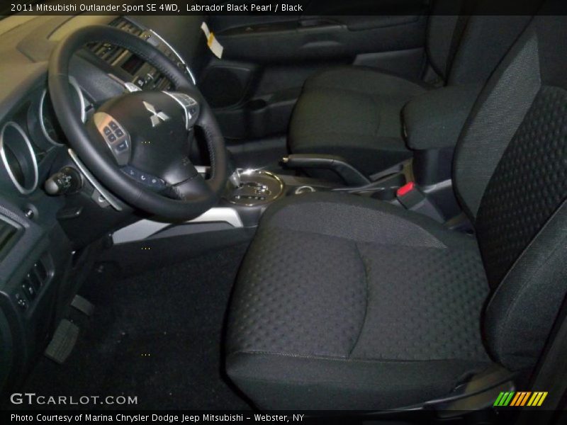Labrador Black Pearl / Black 2011 Mitsubishi Outlander Sport SE 4WD