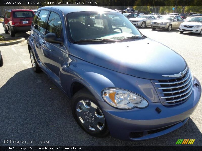 Marine Blue Pearl / Pastel Slate Gray 2007 Chrysler PT Cruiser