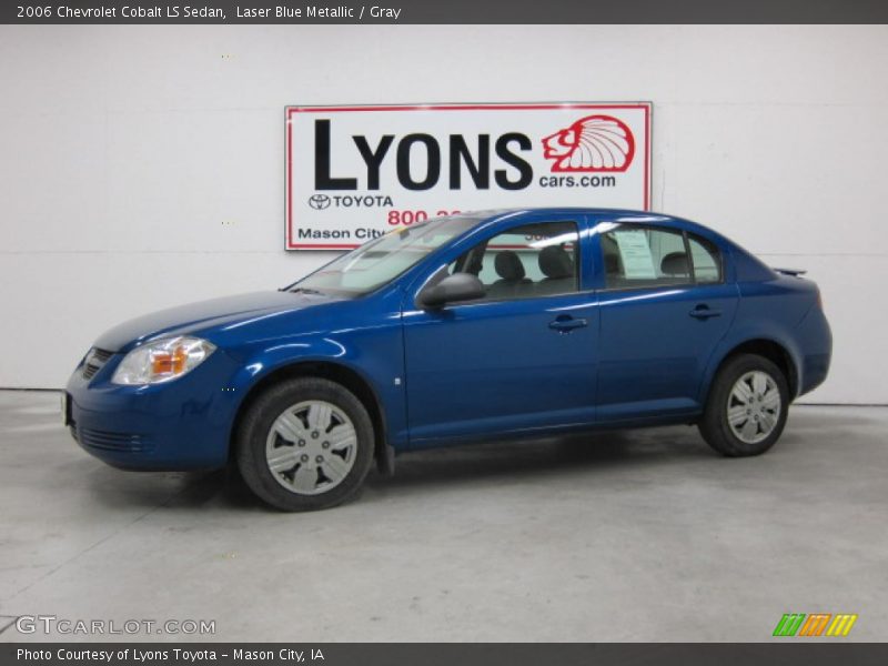Laser Blue Metallic / Gray 2006 Chevrolet Cobalt LS Sedan