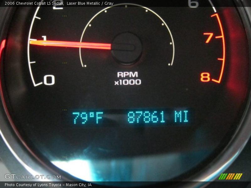 Laser Blue Metallic / Gray 2006 Chevrolet Cobalt LS Sedan