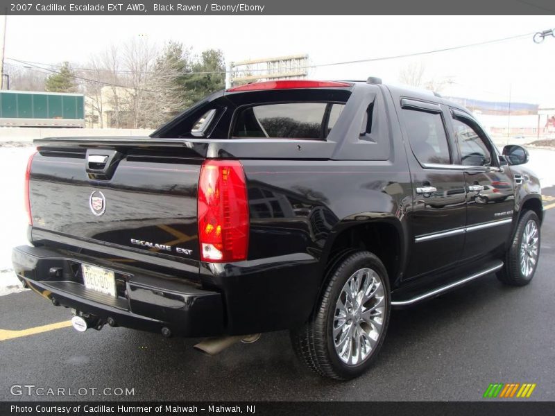 Black Raven / Ebony/Ebony 2007 Cadillac Escalade EXT AWD