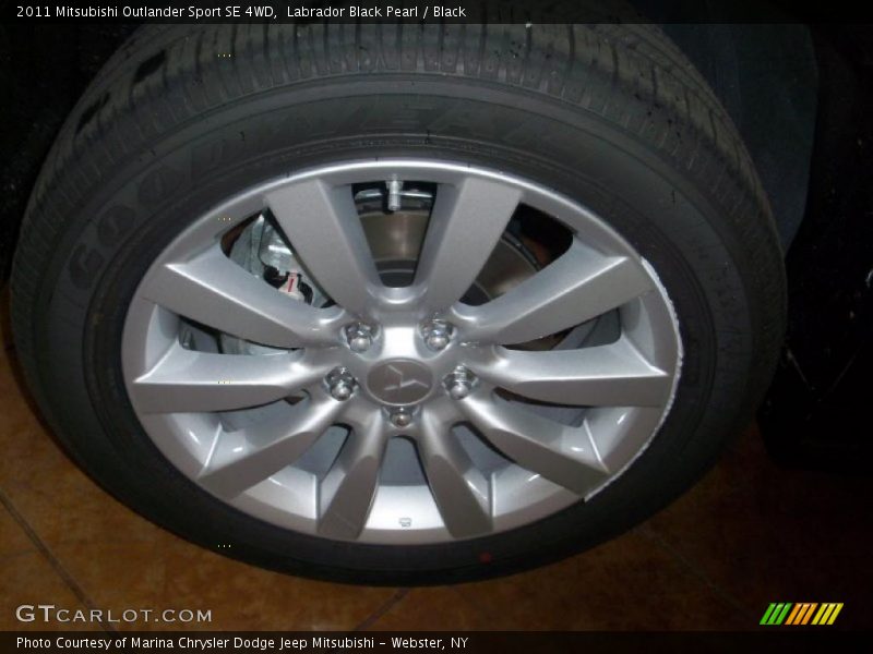 Labrador Black Pearl / Black 2011 Mitsubishi Outlander Sport SE 4WD