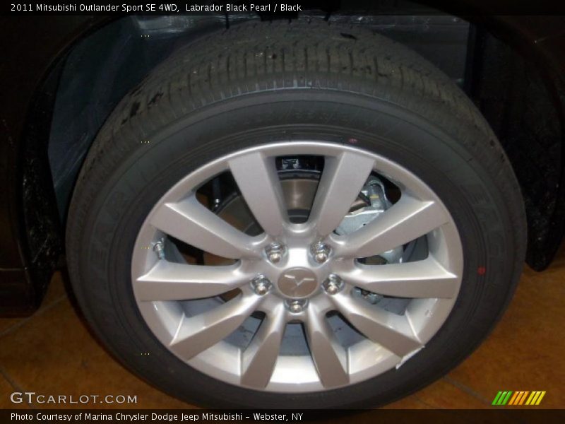 Labrador Black Pearl / Black 2011 Mitsubishi Outlander Sport SE 4WD