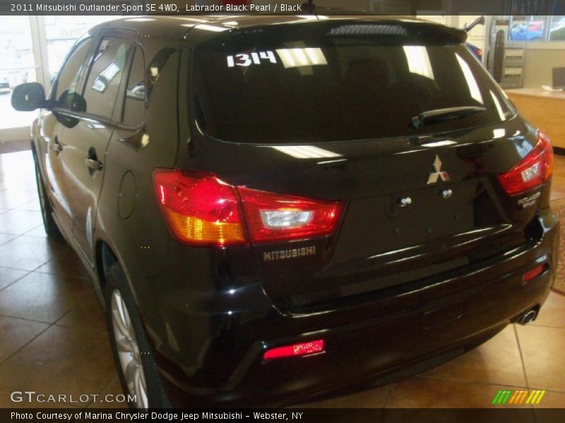 Labrador Black Pearl / Black 2011 Mitsubishi Outlander Sport SE 4WD