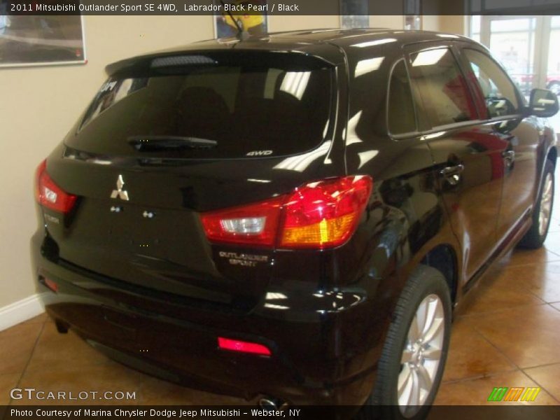 Labrador Black Pearl / Black 2011 Mitsubishi Outlander Sport SE 4WD