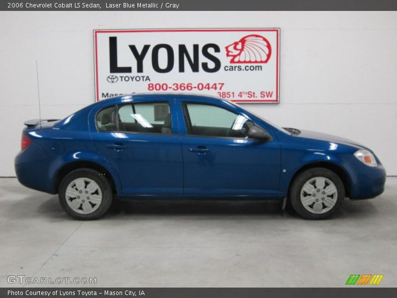 Laser Blue Metallic / Gray 2006 Chevrolet Cobalt LS Sedan