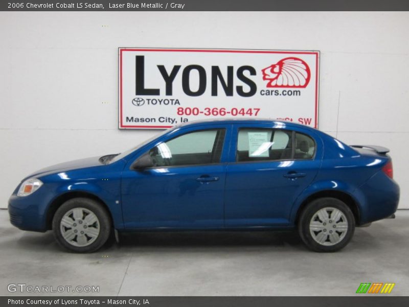 Laser Blue Metallic / Gray 2006 Chevrolet Cobalt LS Sedan