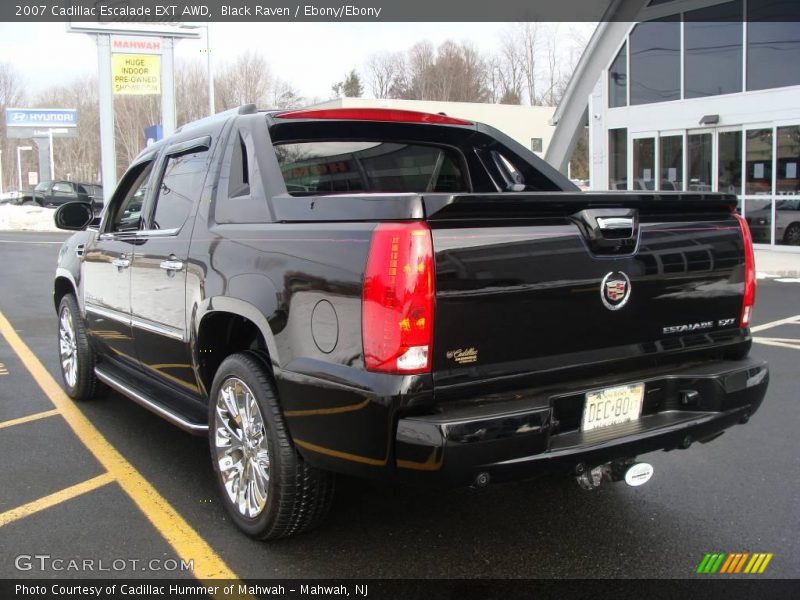 Black Raven / Ebony/Ebony 2007 Cadillac Escalade EXT AWD