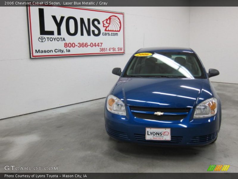 Laser Blue Metallic / Gray 2006 Chevrolet Cobalt LS Sedan