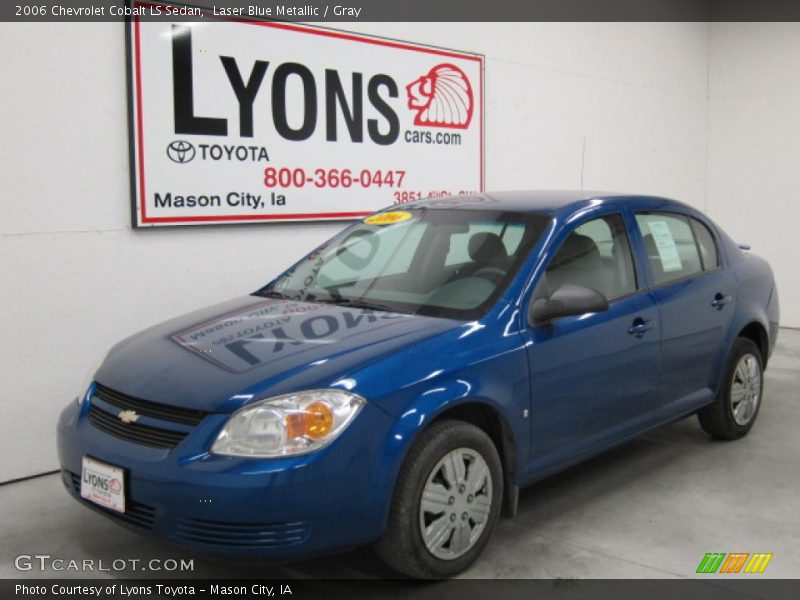 Laser Blue Metallic / Gray 2006 Chevrolet Cobalt LS Sedan