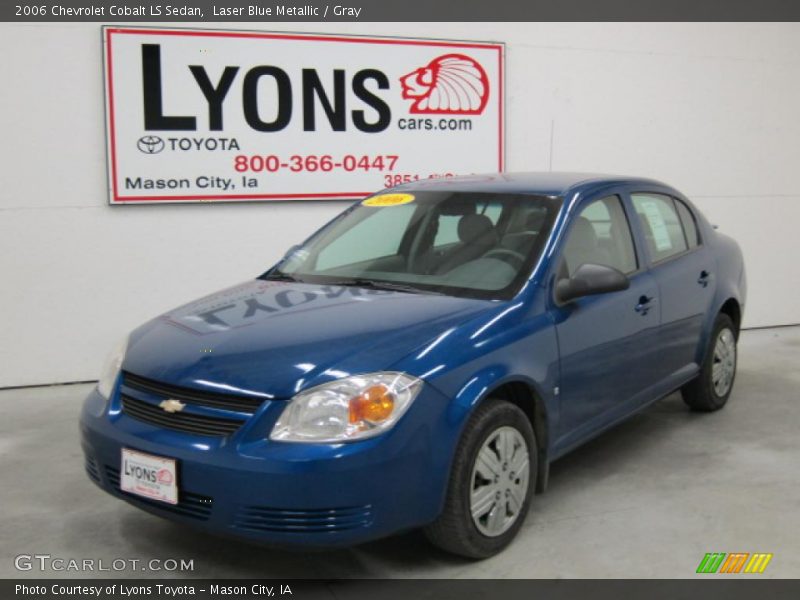 Laser Blue Metallic / Gray 2006 Chevrolet Cobalt LS Sedan
