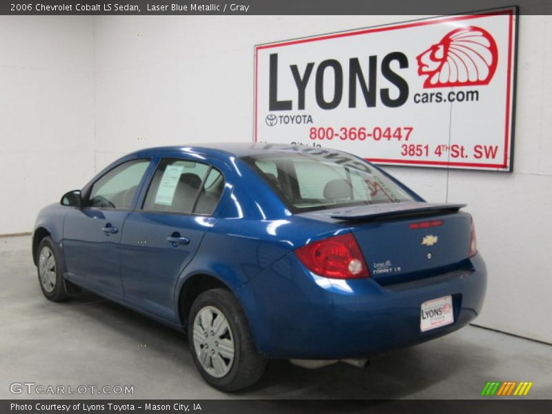 Laser Blue Metallic / Gray 2006 Chevrolet Cobalt LS Sedan
