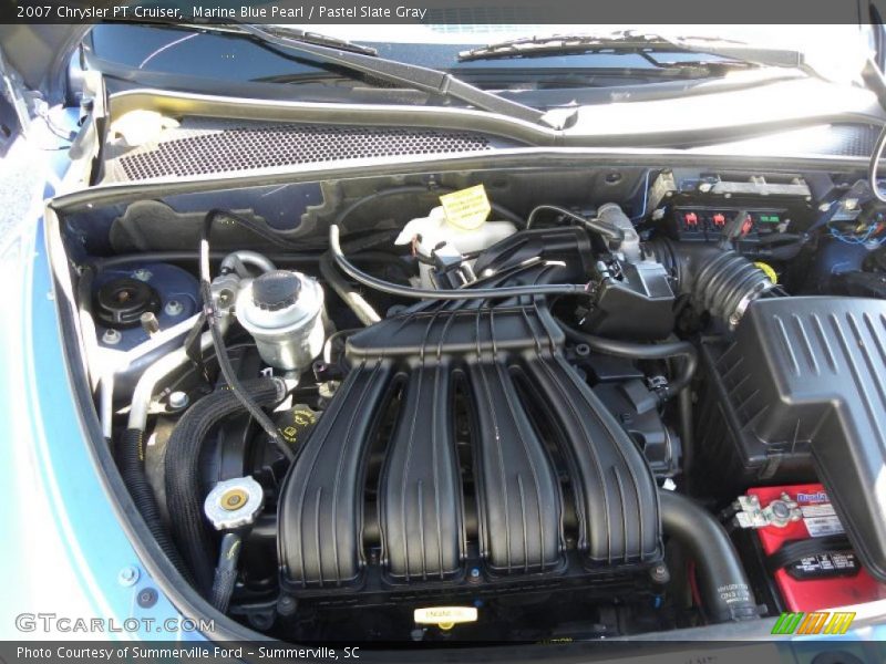 Marine Blue Pearl / Pastel Slate Gray 2007 Chrysler PT Cruiser