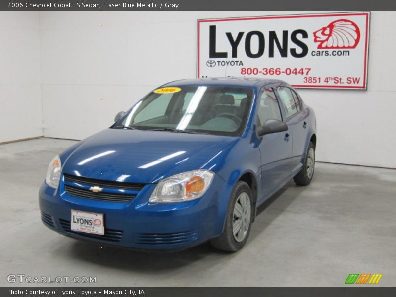 Laser Blue Metallic / Gray 2006 Chevrolet Cobalt LS Sedan
