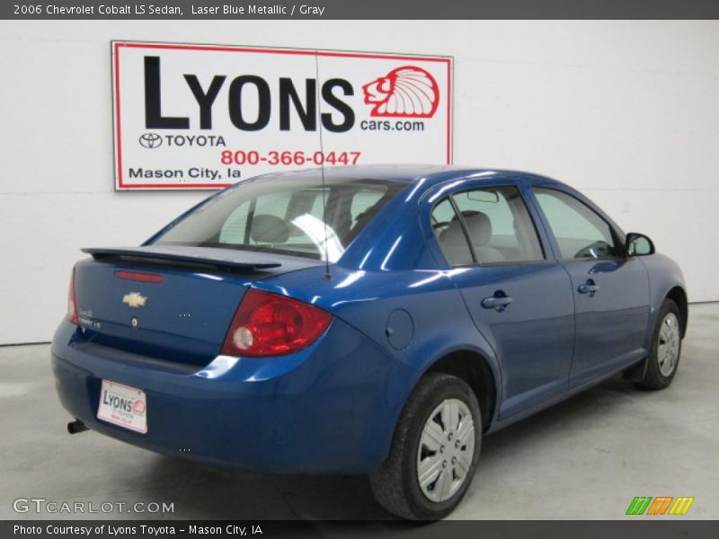 Laser Blue Metallic / Gray 2006 Chevrolet Cobalt LS Sedan