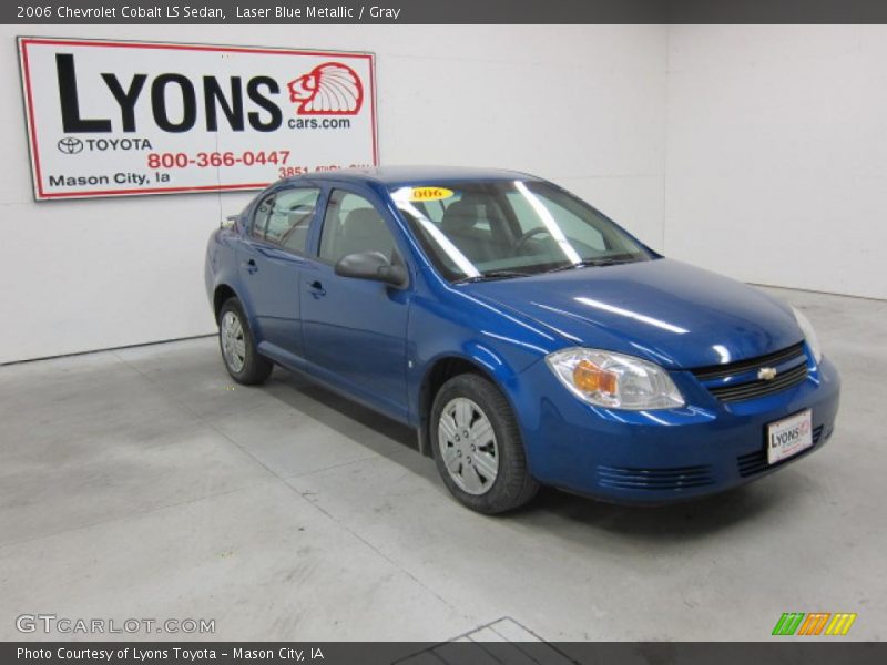 Laser Blue Metallic / Gray 2006 Chevrolet Cobalt LS Sedan