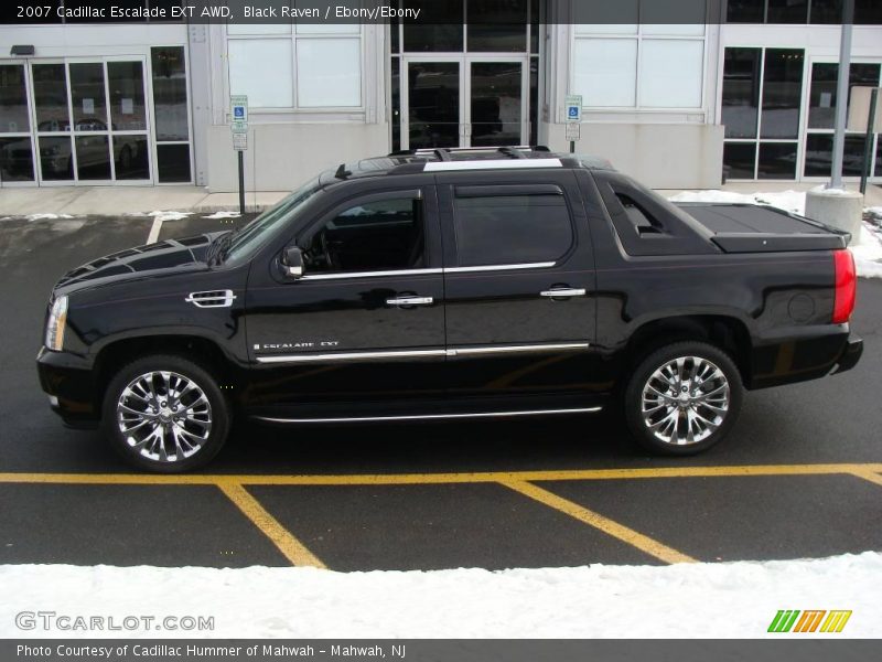 Black Raven / Ebony/Ebony 2007 Cadillac Escalade EXT AWD
