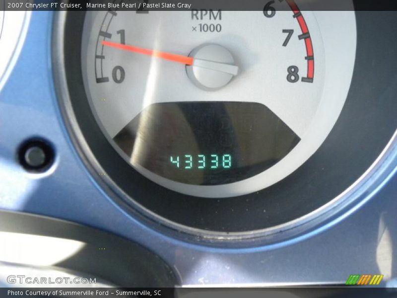Marine Blue Pearl / Pastel Slate Gray 2007 Chrysler PT Cruiser