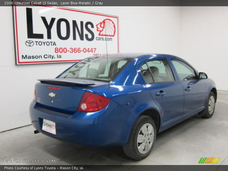 Laser Blue Metallic / Gray 2006 Chevrolet Cobalt LS Sedan
