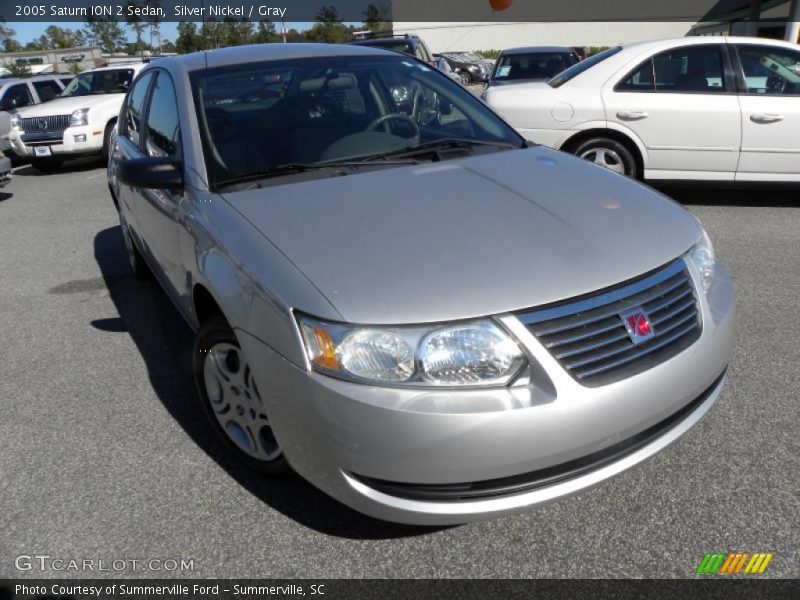 Silver Nickel / Gray 2005 Saturn ION 2 Sedan