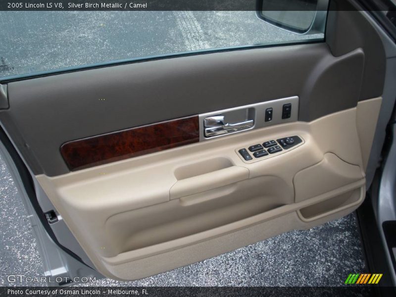 Silver Birch Metallic / Camel 2005 Lincoln LS V8