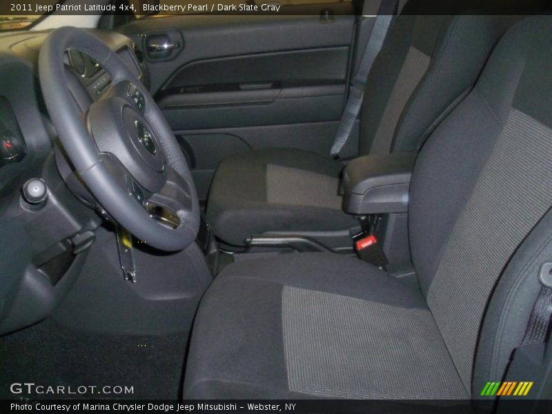 Blackberry Pearl / Dark Slate Gray 2011 Jeep Patriot Latitude 4x4