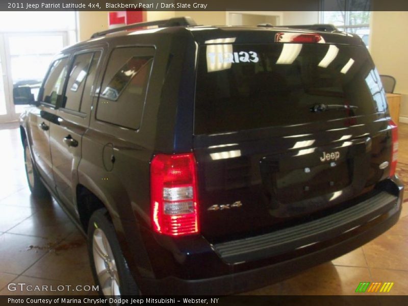 Blackberry Pearl / Dark Slate Gray 2011 Jeep Patriot Latitude 4x4