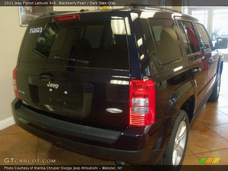 Blackberry Pearl / Dark Slate Gray 2011 Jeep Patriot Latitude 4x4