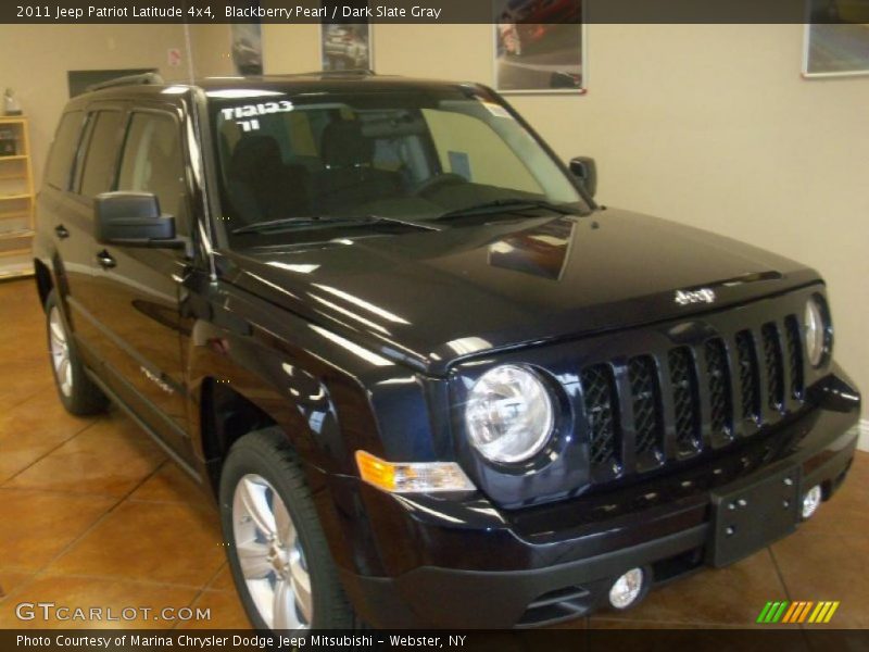 Blackberry Pearl / Dark Slate Gray 2011 Jeep Patriot Latitude 4x4