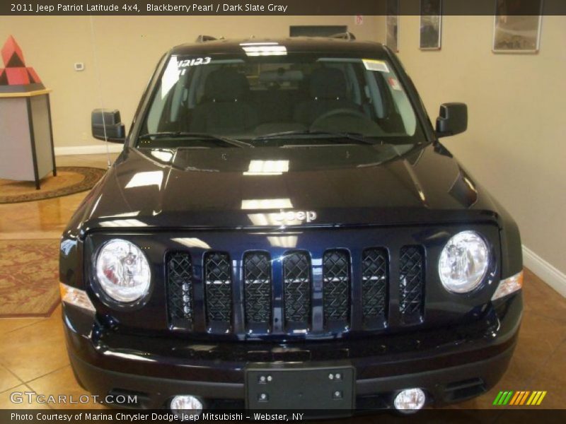 Blackberry Pearl / Dark Slate Gray 2011 Jeep Patriot Latitude 4x4