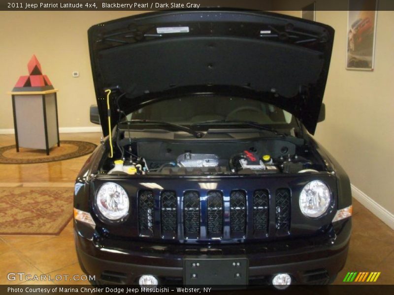 Blackberry Pearl / Dark Slate Gray 2011 Jeep Patriot Latitude 4x4