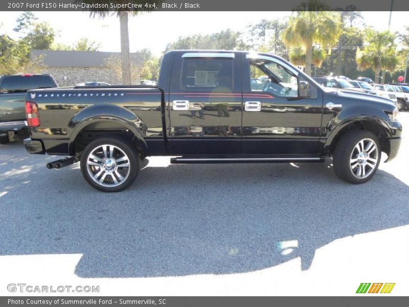Black / Black 2007 Ford F150 Harley-Davidson SuperCrew 4x4