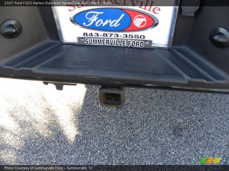 Black / Black 2007 Ford F150 Harley-Davidson SuperCrew 4x4