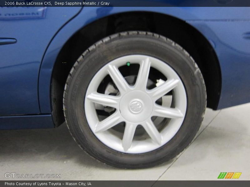 Deep Sapphire Metallic / Gray 2006 Buick LaCrosse CXS