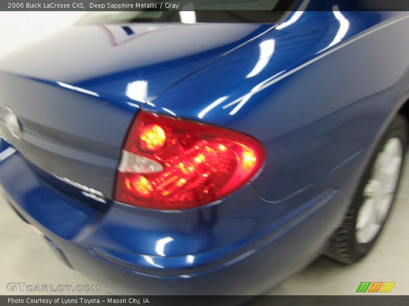 Deep Sapphire Metallic / Gray 2006 Buick LaCrosse CXS