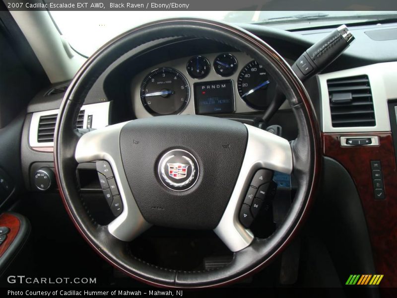 Black Raven / Ebony/Ebony 2007 Cadillac Escalade EXT AWD