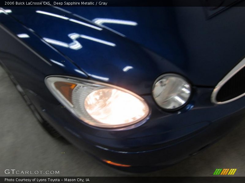Deep Sapphire Metallic / Gray 2006 Buick LaCrosse CXS