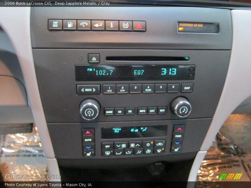 Deep Sapphire Metallic / Gray 2006 Buick LaCrosse CXS
