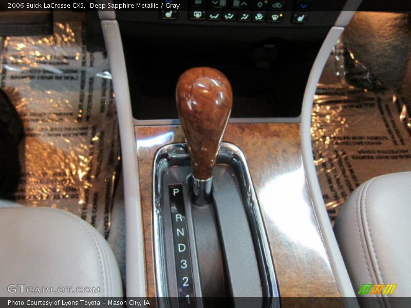 Deep Sapphire Metallic / Gray 2006 Buick LaCrosse CXS