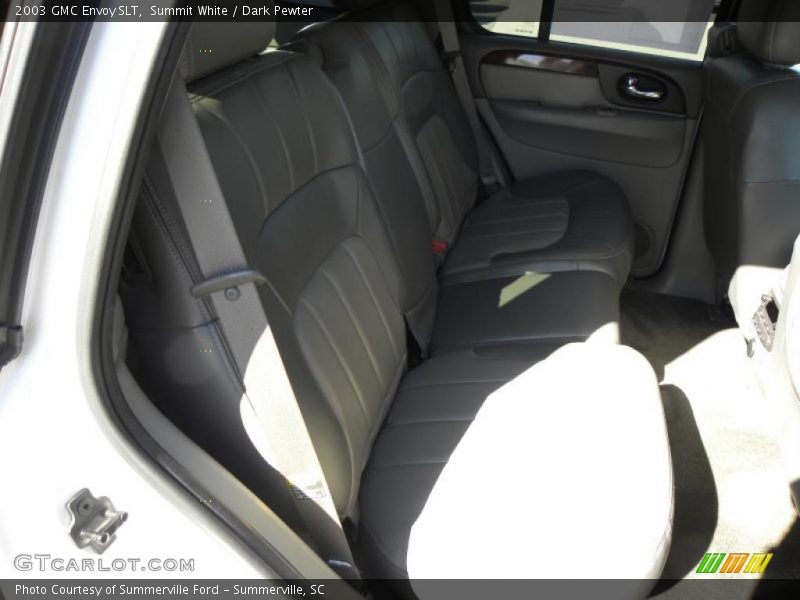 Summit White / Dark Pewter 2003 GMC Envoy SLT