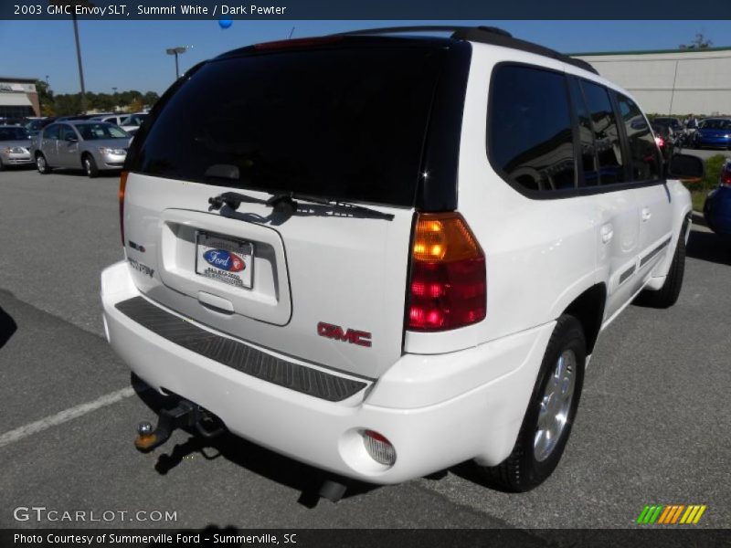 Summit White / Dark Pewter 2003 GMC Envoy SLT