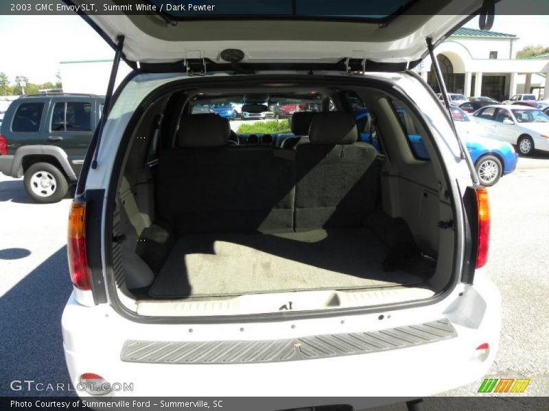 Summit White / Dark Pewter 2003 GMC Envoy SLT