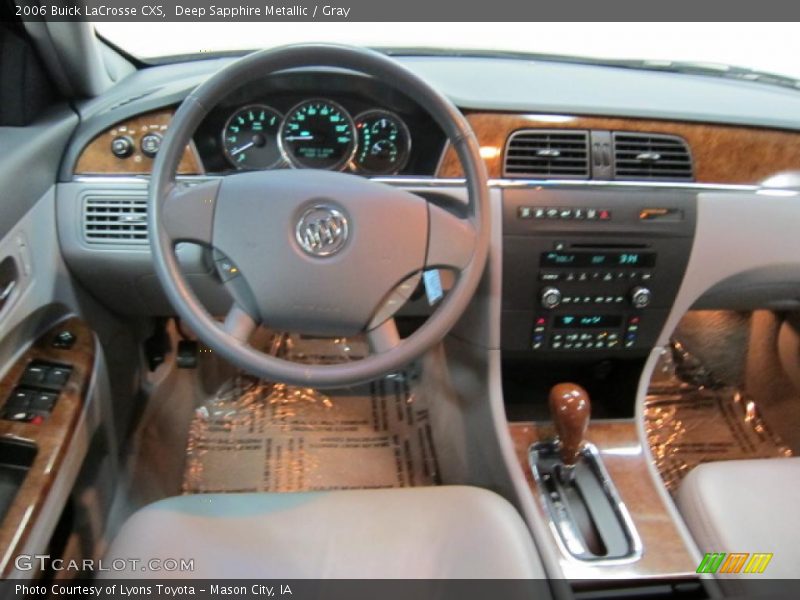 Deep Sapphire Metallic / Gray 2006 Buick LaCrosse CXS