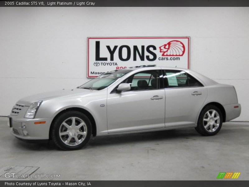 Light Platinum / Light Gray 2005 Cadillac STS V8