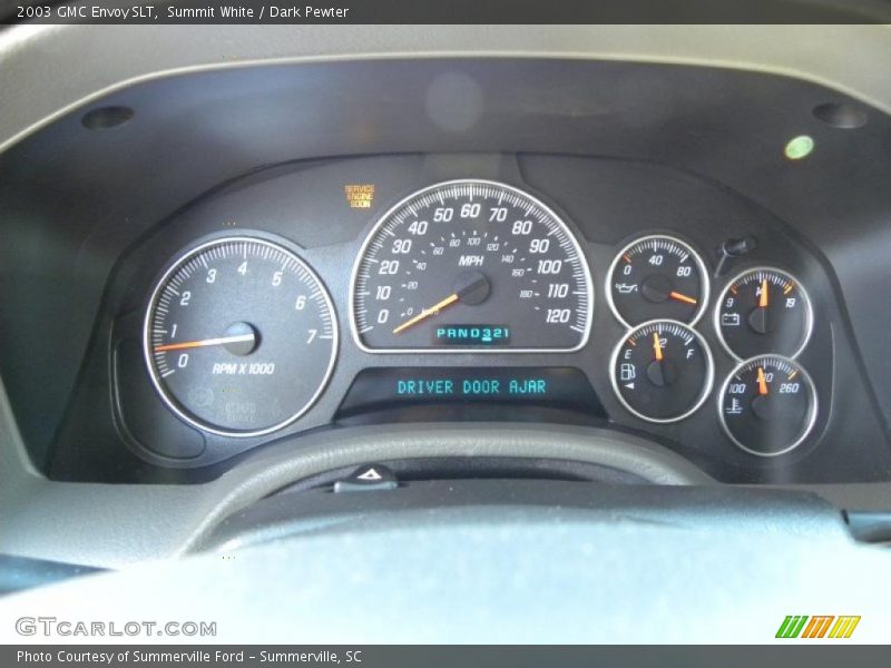  2003 Envoy SLT SLT Gauges