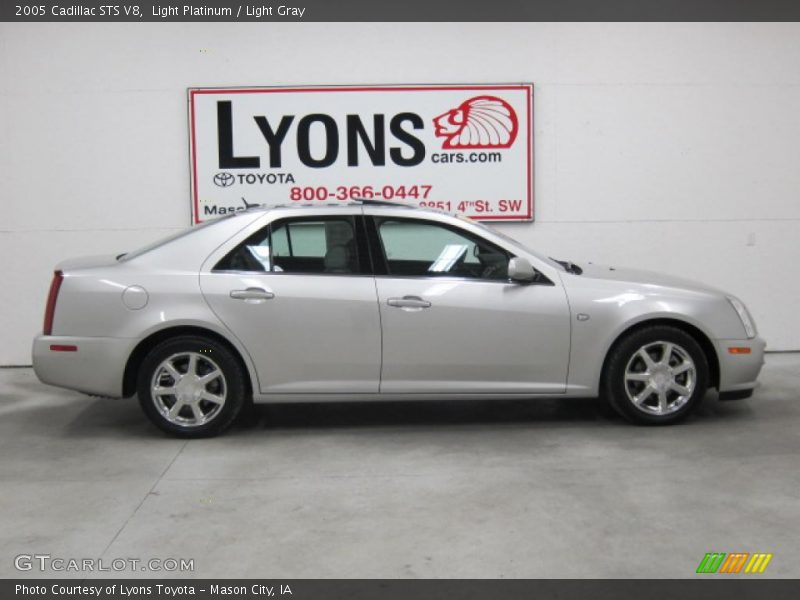 Light Platinum / Light Gray 2005 Cadillac STS V8