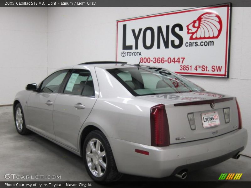 Light Platinum / Light Gray 2005 Cadillac STS V8