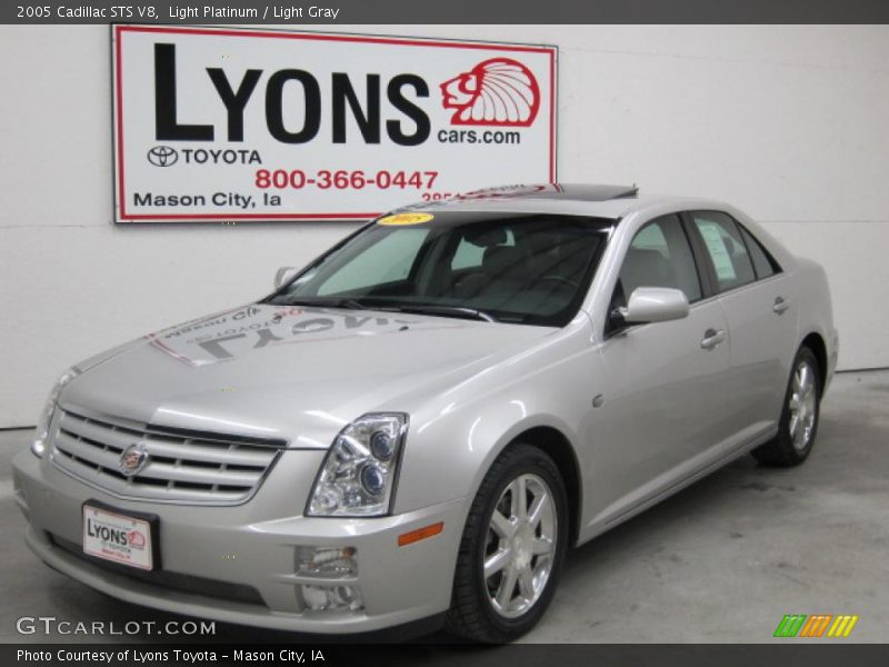 Light Platinum / Light Gray 2005 Cadillac STS V8
